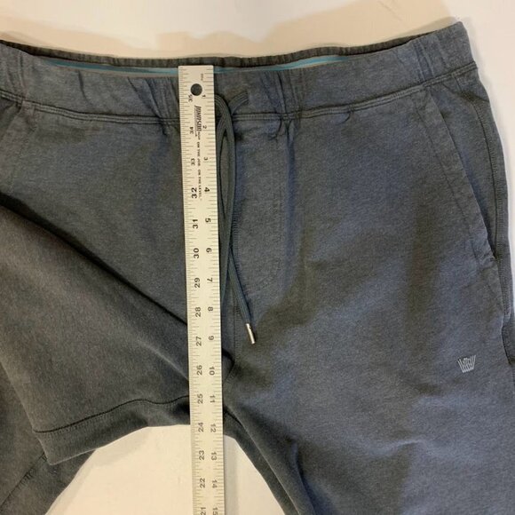 Mack Weldon Men's Cotton Slash Pocket Tapered Elastic Waist Drawstring Size L - Picture 14 of 15